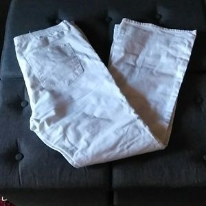 LOFT White Denim Jeans